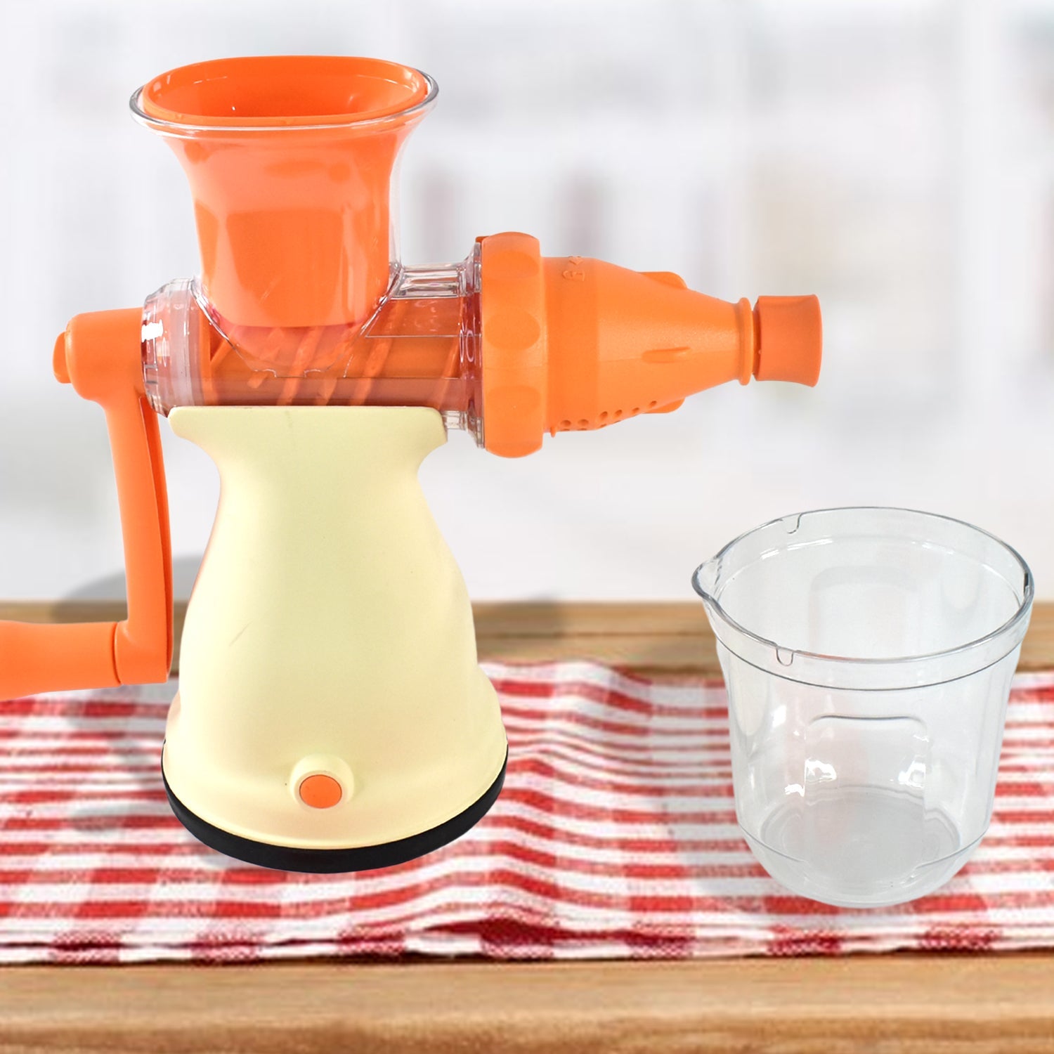Apex Manual Carrot and Fruit Juicer – Heavy-Duty (1 Pc With Glass) Apex Manual Carrot and Fruit Juicer – Heavy-Duty (1 Pc With Glass)